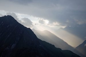 Alpenüberquerung E5 - Abendstimmung