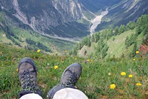 Lechtaler Alpen Blick ins Parseiertal