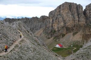 Dolomiten - Blick zum Tierser Alpl
