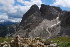 Gegenüber der Roßzahnscharte - der Molignon