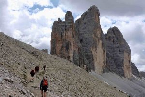 Sextener Dolomiten - Aufstieg zum Paternsattel