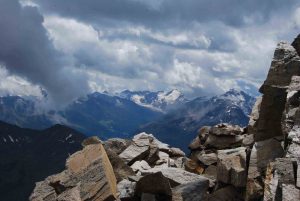 Stilles Ötztal - Blick von der Scharte an der Himmelsleiter