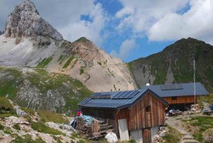 Karnischer Höhenweg - Filmoor Standschützenhütte