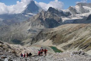 Zermatt-Abstieg-vom-Platthorn
